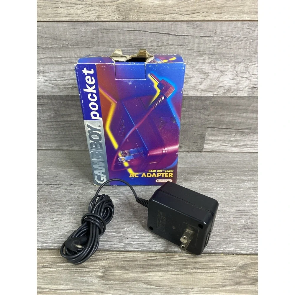 Official Nintendo‎ Gameboy Pocket Gameboy Pocket AC Adapter w/ Box